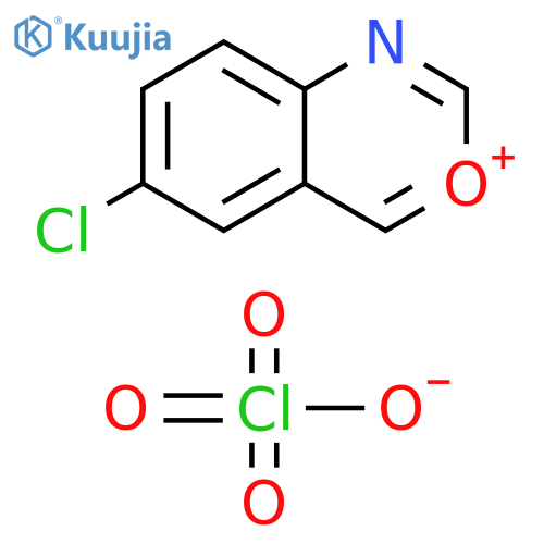 3,1-Benzoxazin-3-ium, 6-chloro-, perchlorate structure