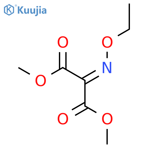 Propanedioic acid, (ethoxyimino)-, dimethyl ester structure
