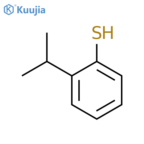 2-Isopropylbenzenethiol structure