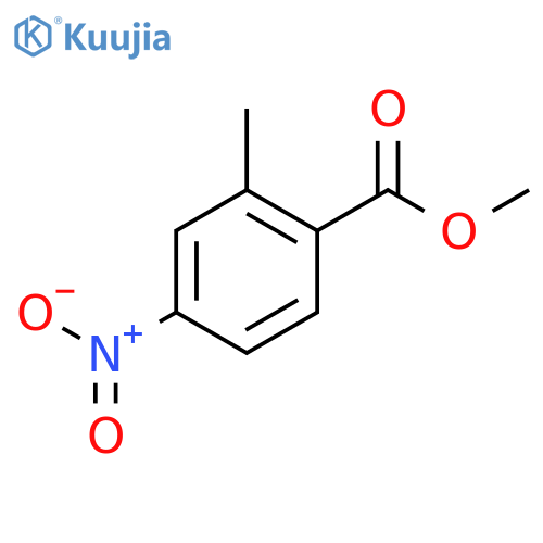 methyl 2-methyl-4-nitro-benzoate structure