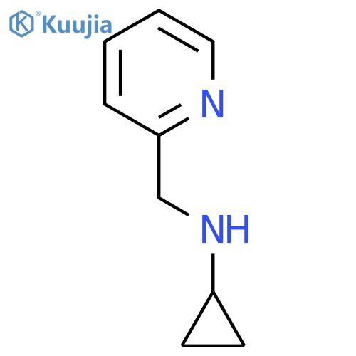 N-(Pyridin-2-ylmethyl)cyclopropanamine structure