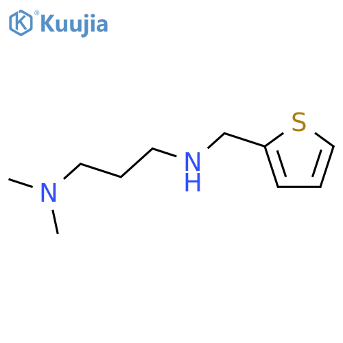 N,N-Dimethyl-N'-thiophen-2-ylmethyl-propane-1,3-diamine structure