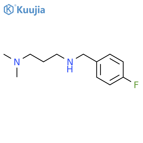 3-(dimethylamino)propyl(4-fluorophenyl)methylamine structure