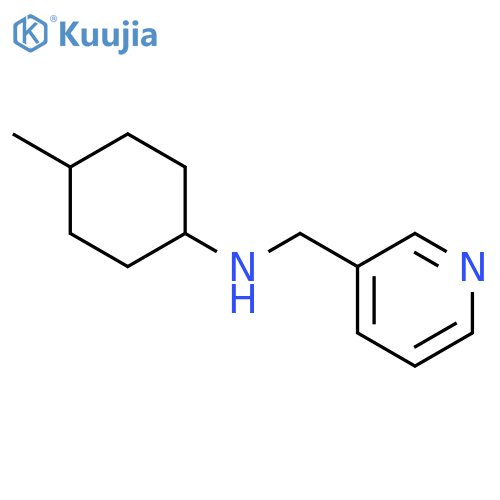 (4-Methyl-cyclohexyl)-pyridin-3-ylmethyl-amine structure