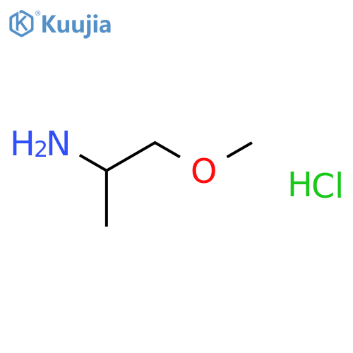 (R)-1-Methoxypropan-2-amine hydrochloride structure