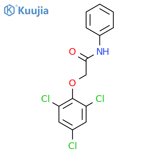 Acetamide, N-phenyl-2-(2,4,6-trichlorophenoxy)- structure