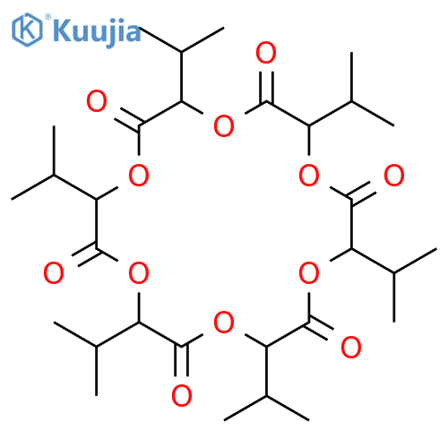 1,4,7,10,13,16-Hexaoxacyclooctadecane-2,5,8,11,14,17-hexone,3,6,9,12,15,18-hexakis(1-methylethyl)- structure