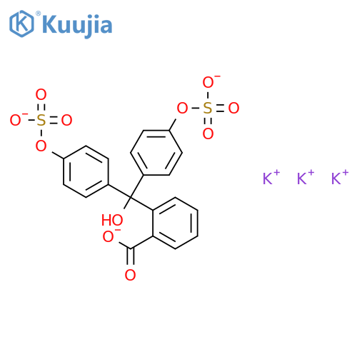 Phenolphthalein Disulfate Tripotassium Salt structure