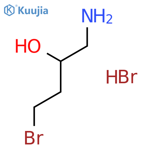 2-Butanol, 1-amino-4-bromo-, hydrobromide structure
