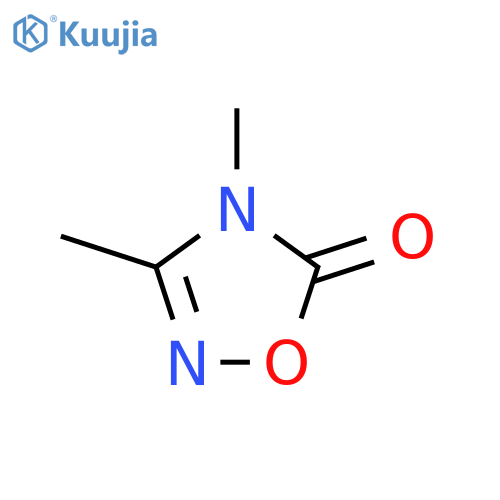 1,2,4-Oxadiazol-5(4H)-one, 3,4-dimethyl- structure