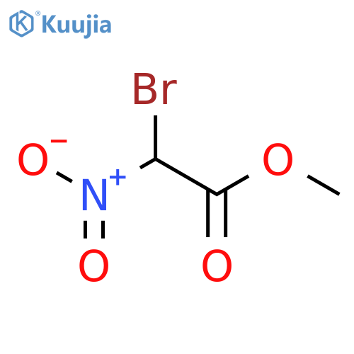 ACETIC ACID, BROMONITRO-, METHYL ESTER structure