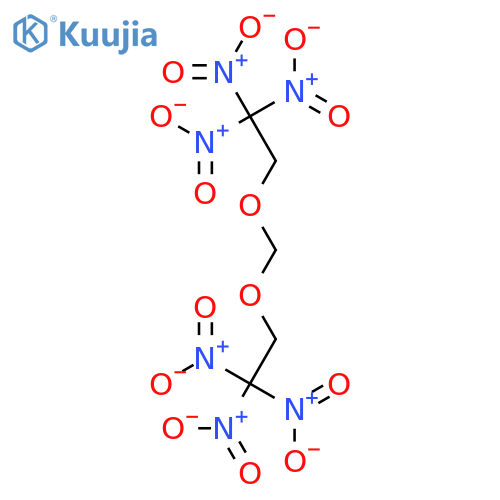 Ethane,1,1'-[methylenebis(oxy)]bis[2,2,2-trinitro- structure