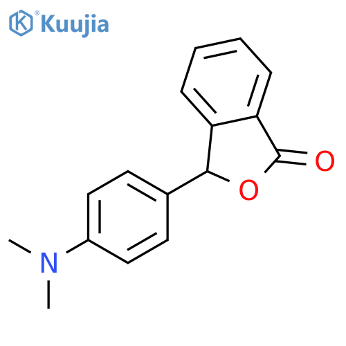 1(3H)-Isobenzofuranone, 3-[4-(dimethylamino)phenyl]- structure