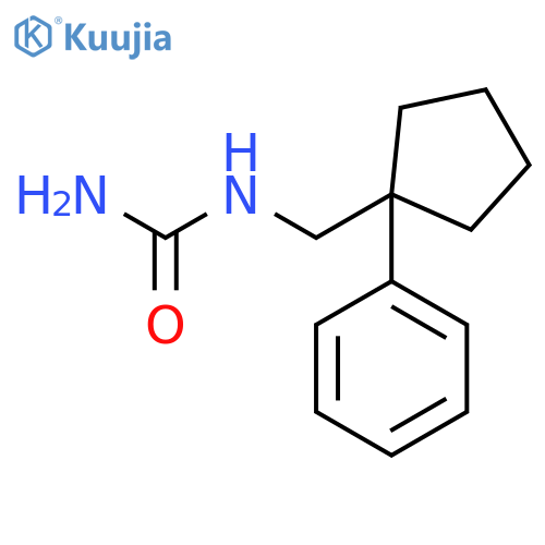 Urea, [(1-phenylcyclopentyl)methyl]- structure