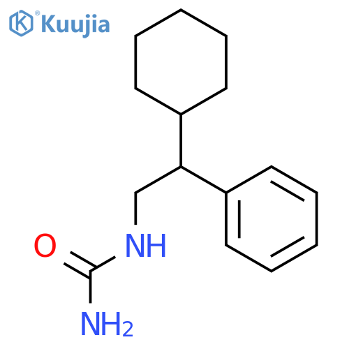 Urea, (2-cyclohexyl-2-phenylethyl)- structure