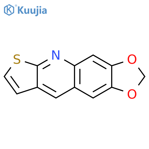 1,3-DIOXOLO[4,5-G]THIENO[2,3-B]QUINOLINE structure