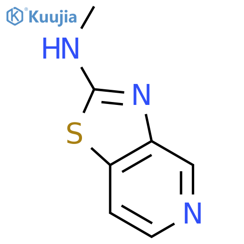 N-methyl-1,3thiazolo4,5-cpyridin-2-amine structure