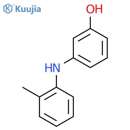 3-(o-Tolylamino)phenol structure
