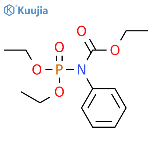 Carbamic acid, (diethoxyphosphinyl)phenyl-, ethyl ester structure
