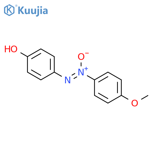 PHENOL, 4-[(4-METHOXYPHENYL)-ONN-AZOXY]- structure