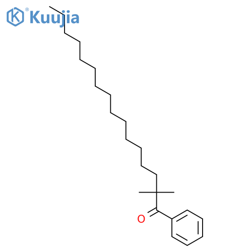 1-Hexadecanone, 2,2-dimethyl-1-phenyl- structure