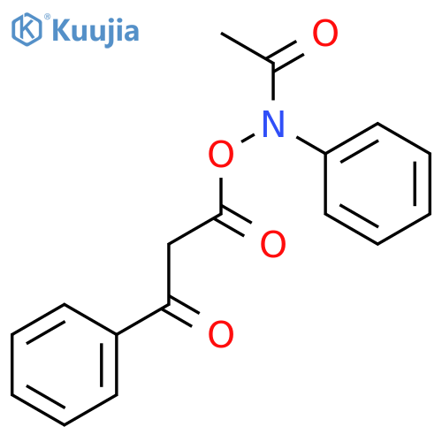 Acetamide, N-(1,3-dioxo-3-phenylpropoxy)-N-phenyl- structure