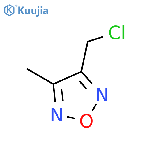 3-(Chloromethyl)-4-methyl-1,2,5-oxadiazole structure