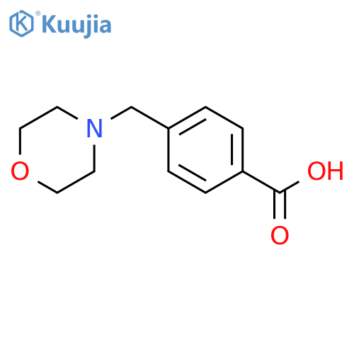 4-(Morpholinomethyl)benzoic acid structure