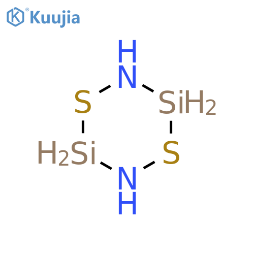 1,4-Dithia-2,5-diaza-3,6-disilacyclohexane structure