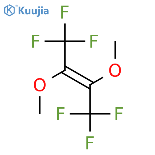 2-Butene, 1,1,1,4,4,4-hexafluoro-2,3-dimethoxy-, (E)- structure