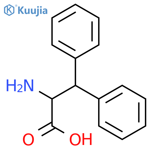 2-Amino-3,3-diphenyl-propionic Acid structure