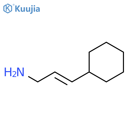 3-cyclohexylprop-2-en-1-amine structure