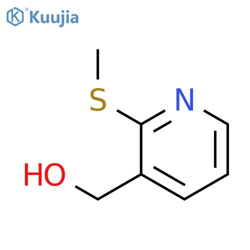 2-(methylsulfanyl)pyridin-3-ylmethanol structure