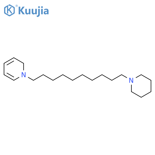 1-10-(pyridin-1-ium-1-yl)decylpyridin-1-ium dibromide structure