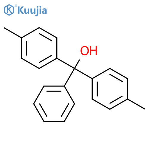 bis(4-methylphenyl)(phenyl)methanol structure