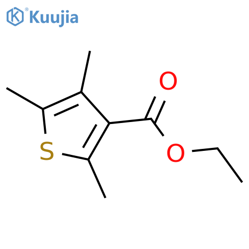 3-Thiophenecarboxylic acid, 2,4,5-trimethyl-, ethyl ester structure