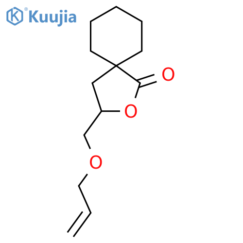 2-Oxaspiro[4.5]decan-1-one, 3-[(2-propenyloxy)methyl]- structure