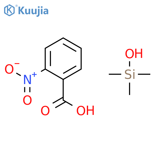 Silanol, trimethyl-, 2-nitrobenzoate structure