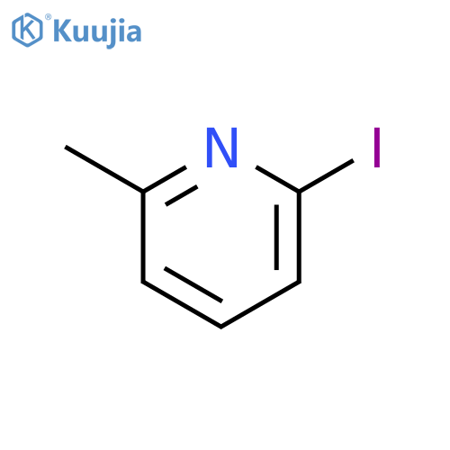 2-Iodo-6-methylpyridine structure