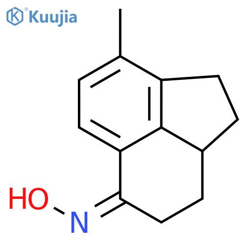 5(1H)-Acenaphthylenone, 2,2a,3,4-tetrahydro-8-methyl-, oxime structure