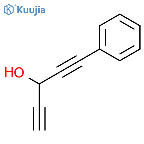 1,4-Pentadiyn-3-ol, 1-phenyl- structure