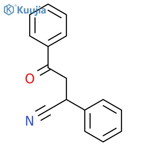 4-Oxo-2,4-diphenylbutanenitrile structure