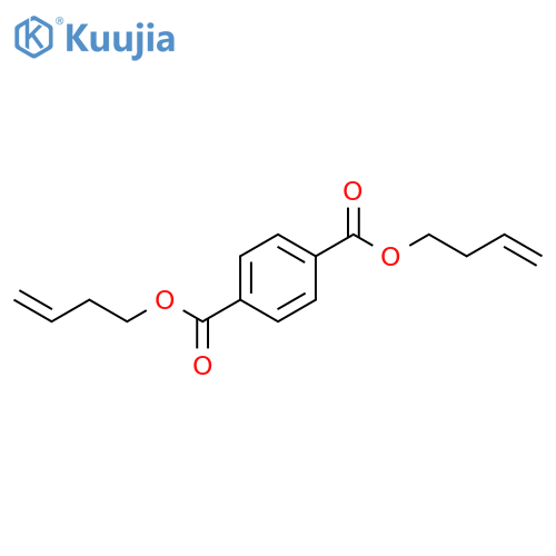 1,4-Benzenedicarboxylic acid, di-3-butenyl ester structure