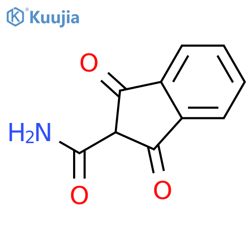 1H-Indene-2-carboxamide, 2,3-dihydro-1,3-dioxo- structure