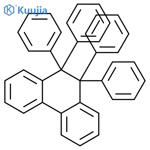 Phenanthrene, 9,10-dihydro-9,9,10,10-tetraphenyl- structure