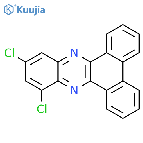 Dibenzo[a,c]phenazine, 10,12-dichloro- structure