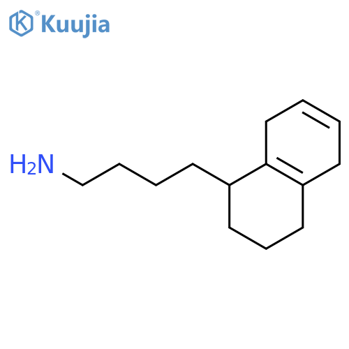 1-Naphthalenebutanamine, 1,2,3,4,5,8-hexahydro- structure
