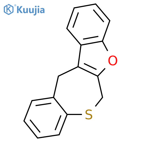 [1]Benzothiepino[3,4-b]benzofuran, 6,12-dihydro- structure