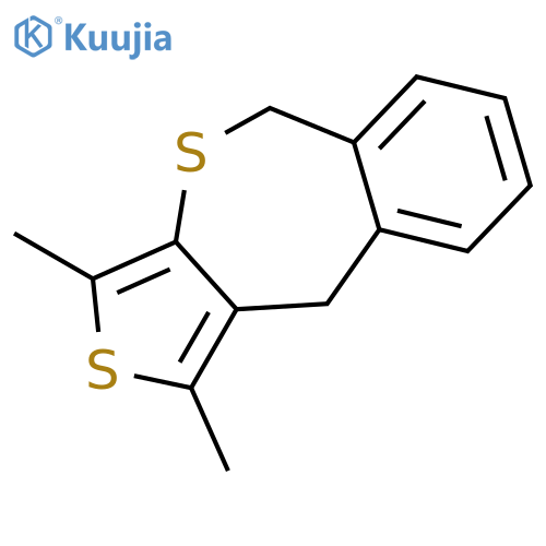 THIENO[3,4-C][2]BENZOTHIEPIN, 5,10-DIHYDRO-1,3-DIMETHYL- structure