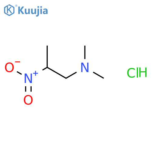 N,N-Dimethyl-2-nitropropan-1-amine hydrochloride structure
